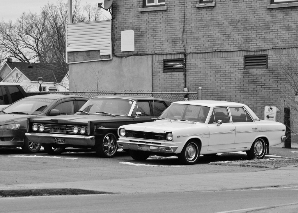 1965 Meteor Montcalm and 1966 Rambler American (Hull Sector, Gatineau, Quebec).