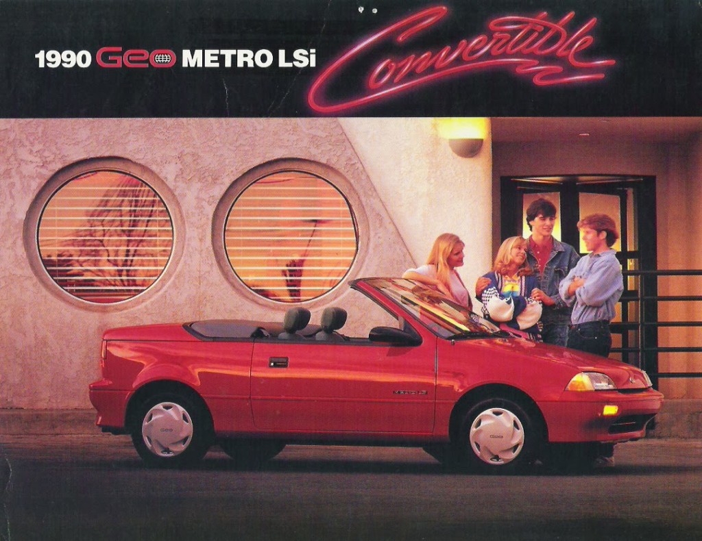 Bodacious econobox: the sizzling Geo Metro LSi.
