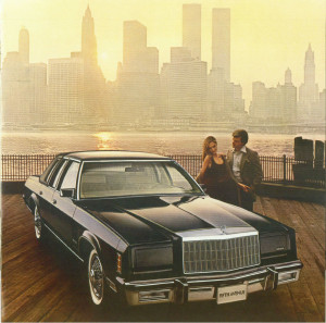 "Do you park your 1979 Chrysler New Yorker here often?" (Chrysler promotional photo)