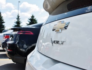 Sales of the first-generation Volt slipped in 2014.