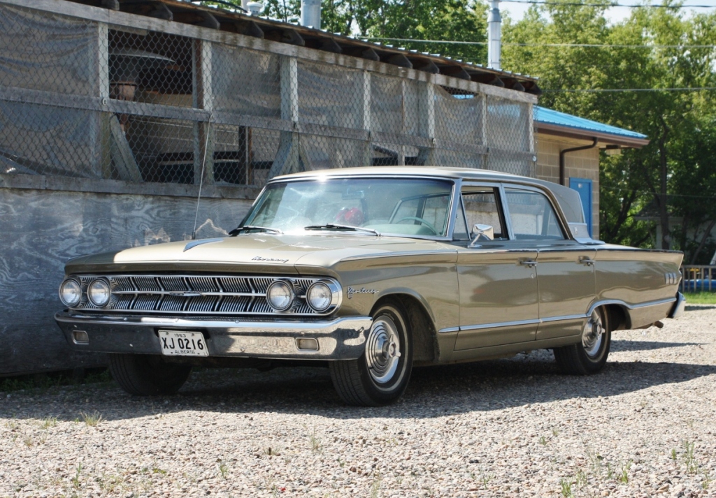 1963 Mercury Monterey 'Breezeway' sedan, spotted in Meadow Lake, Saskatchewan.