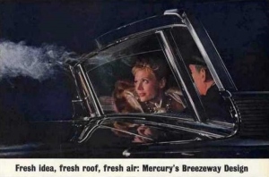 It was impossible not to smoke ALL THE TIME in the Mad Men era, and this 1963 ad showed how the Breezeway could change your life.