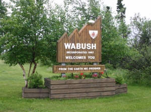 Wabush, Labrador - a remote iron mining town and the setting of the famous 1955 sci-fi novel 'The Chrysalids'.