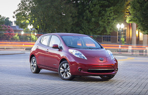 Sales of the Nissan LEAF topped 1,000 units in Canada in 2014, a new high for the all-electric vehicle (Image: Nissan)