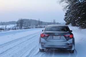 The Mazda3 weathered the coldest February on record in the Ottawa Valley with ease.