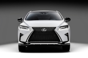 "Look over here!" screams the Lexus RX 350 F-Sport (Image: Toyota Motor Corporation)