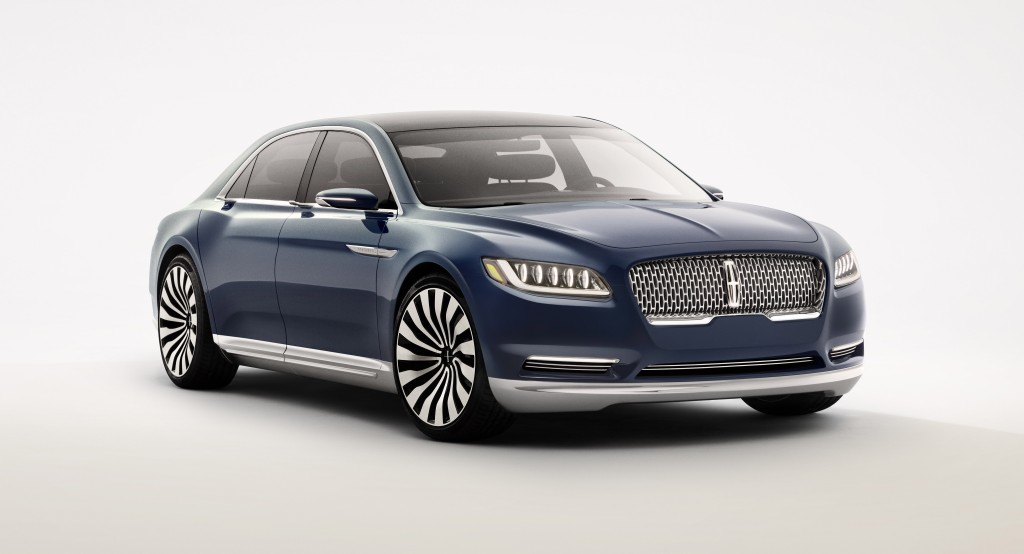 This is it: the Lincoln Continental. And yes, it will be built (Image: Ford Motor Company)