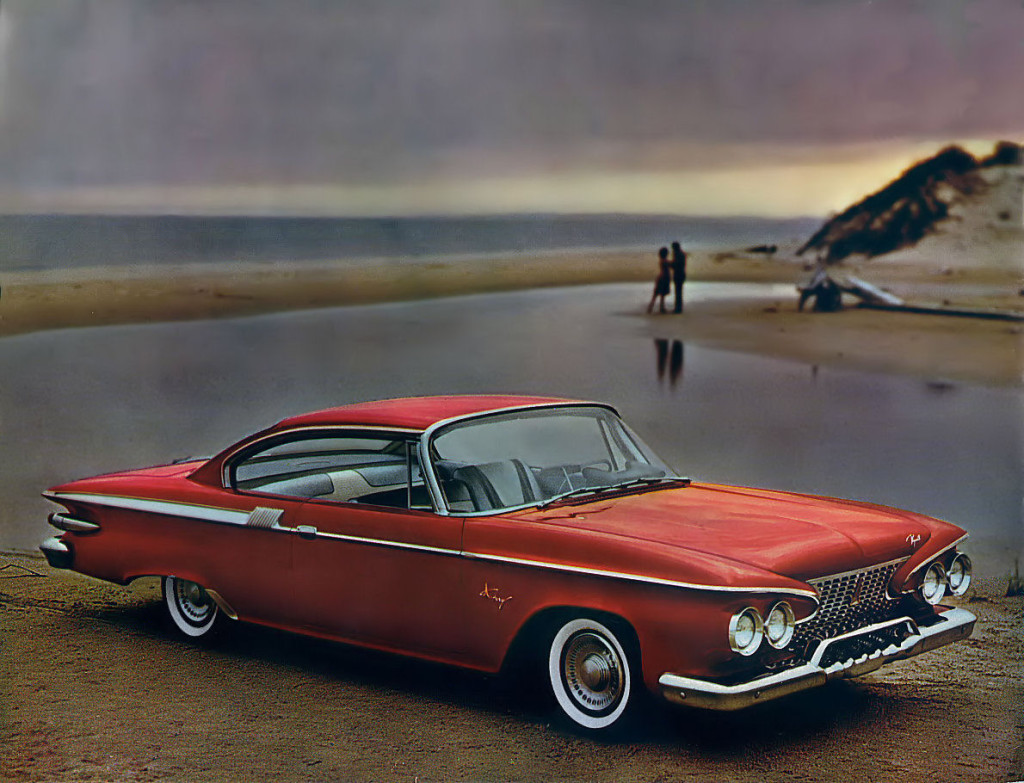1961 Plymouth: a face not for forgetting.