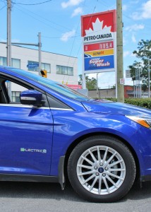 The Focus Electric doesn't care about inflated gas prices.