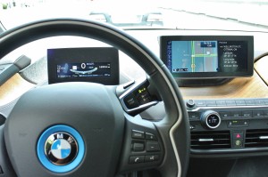 Like screens? The futuristic BMW i3 has screens aplenty.