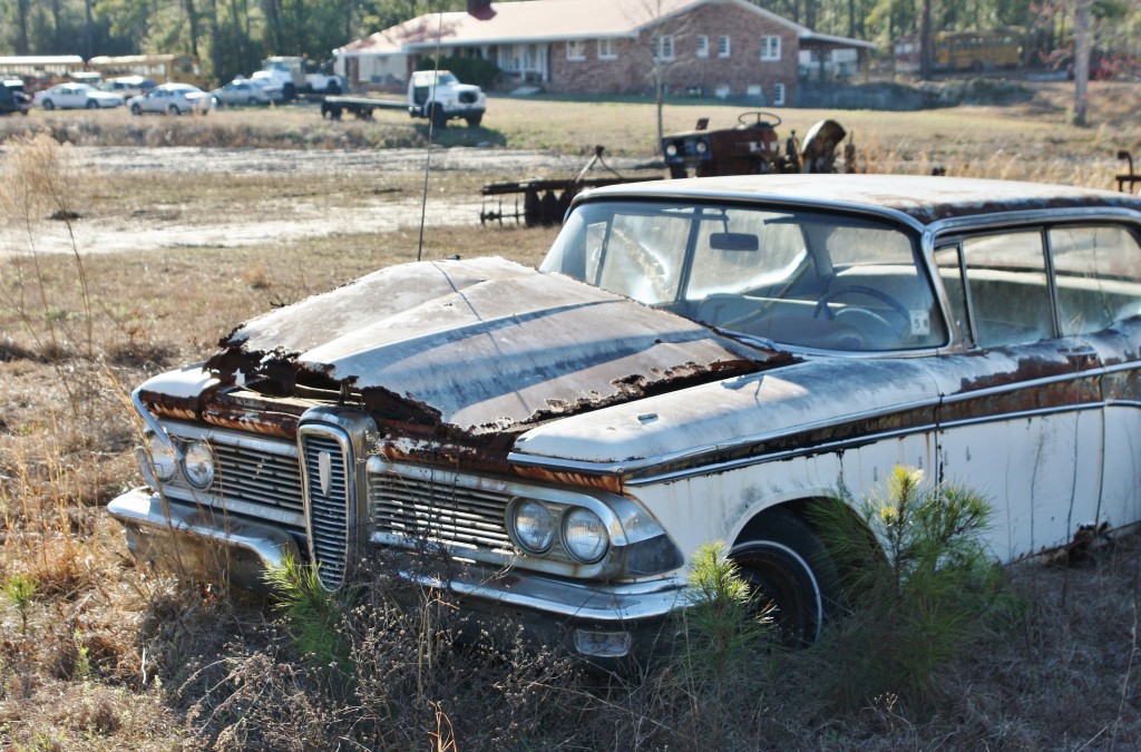 The death row '59 Edsel shined... on paper, at least.